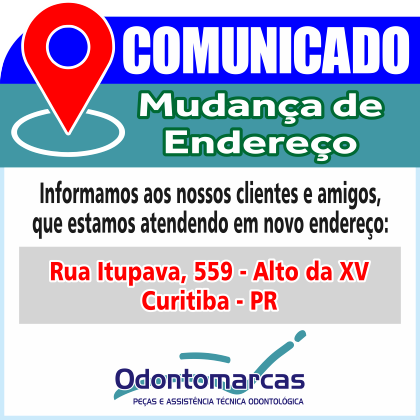  comunicado mudança de endereço odontomarcas